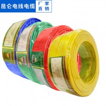 廠家直銷(xiāo)WDZ-BYJ電線1.5/2.5/4/6/10平方單股銅芯低煙無(wú)鹵阻燃線